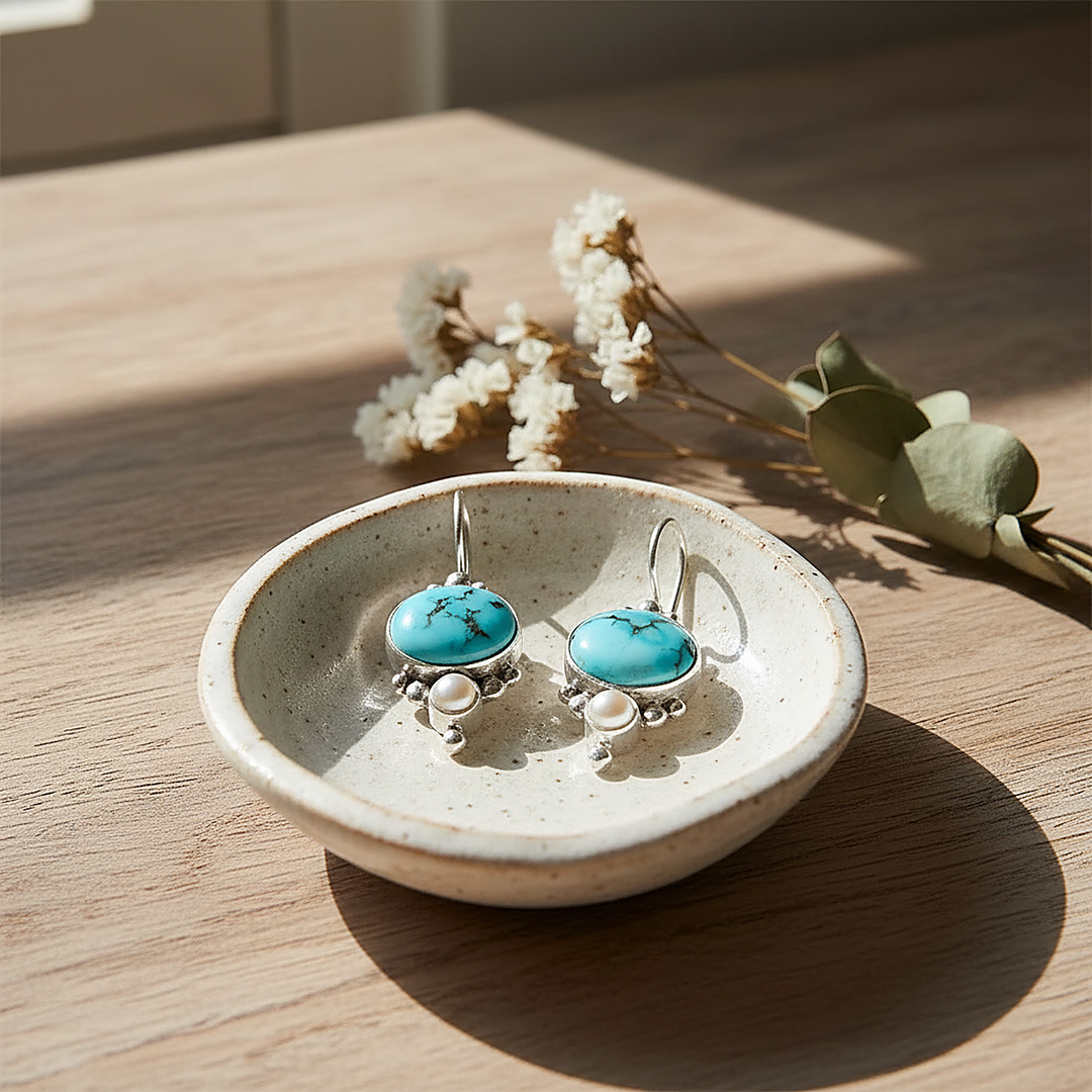 Elise Pearl Earrings