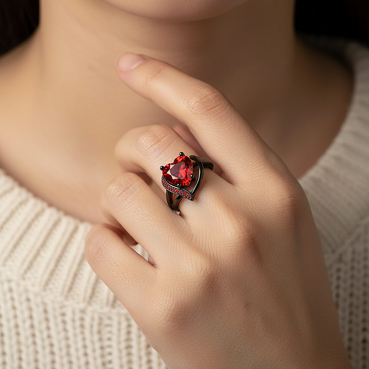 Rosaline-rubinring