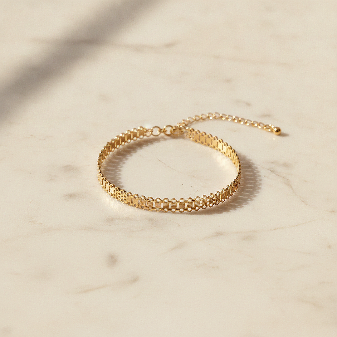 Delphine Gold Bracelet