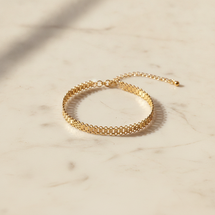Delphine Gold Bracelet