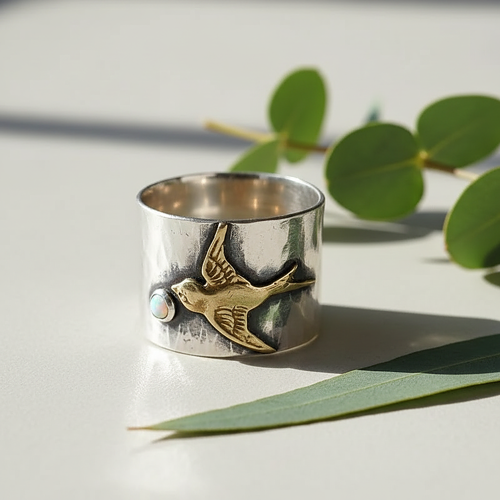 Dvora Silver Ring