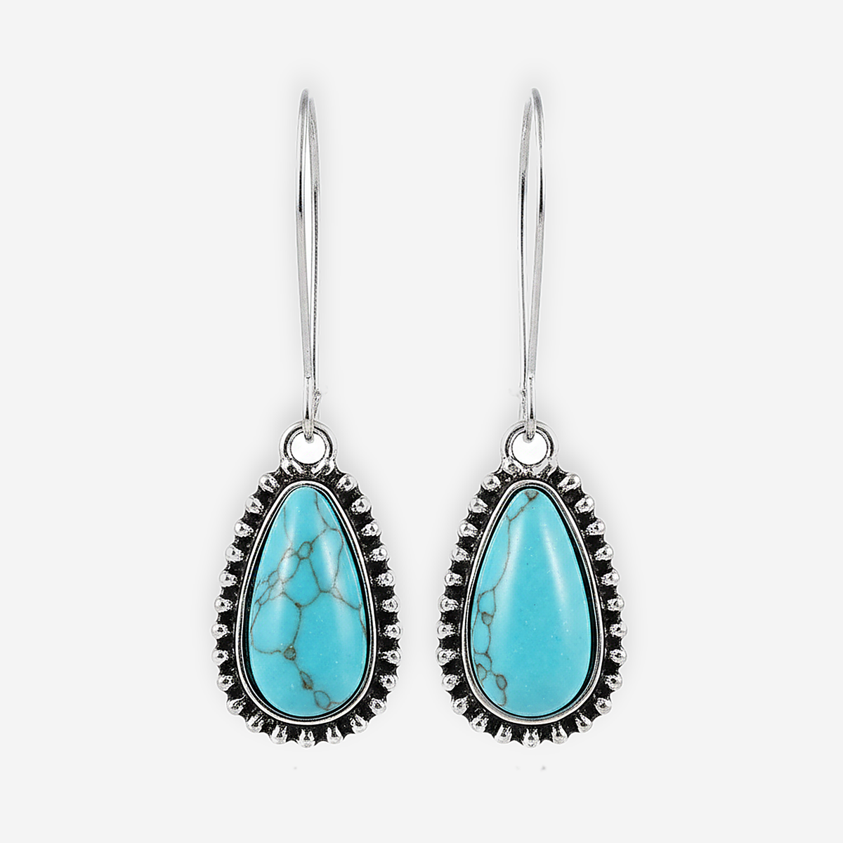 Boucles d’oreilles turquoise Ophira