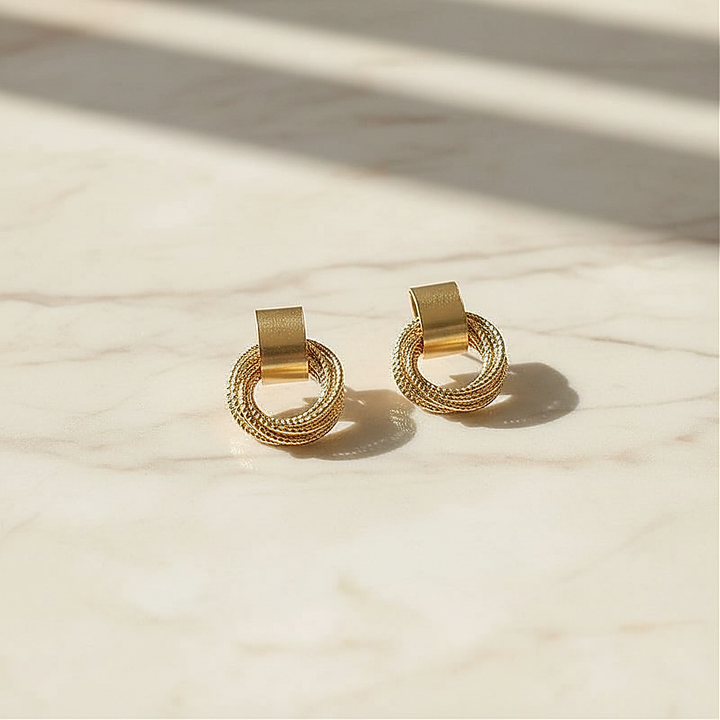 Lucienne Gold Earrings