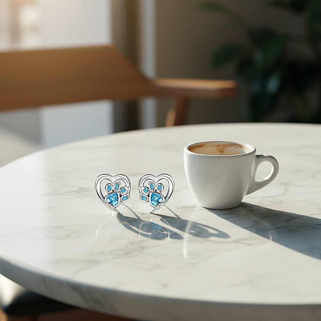 Pendientes Delphine de circonita