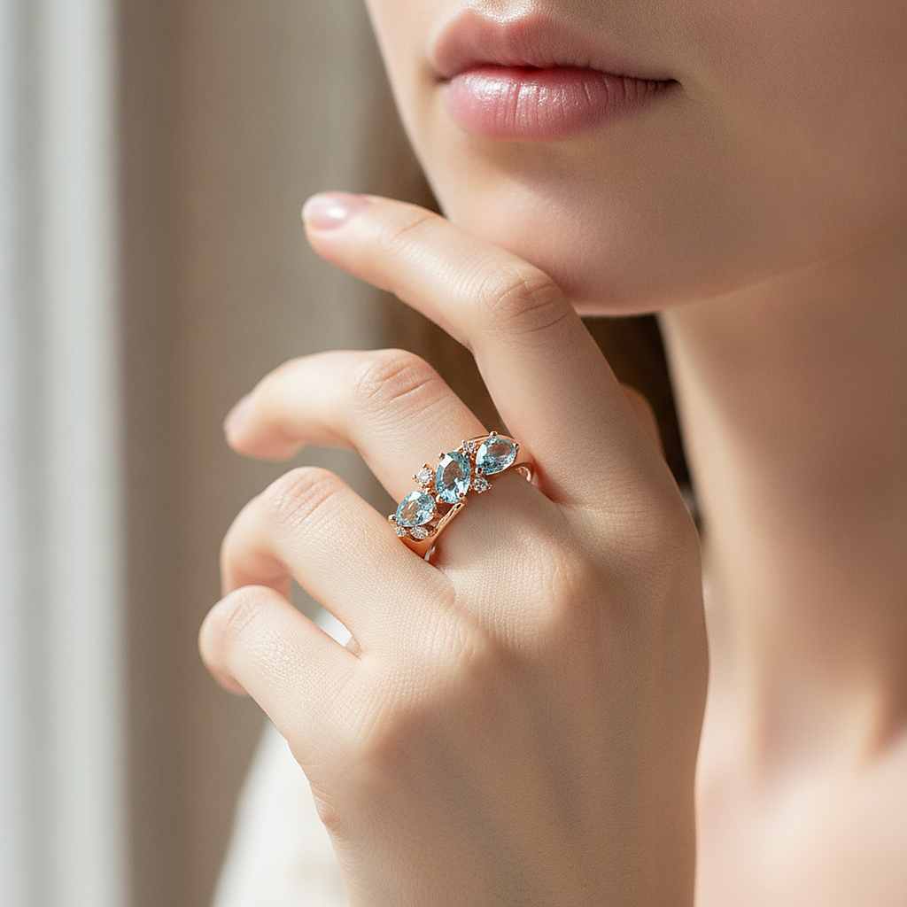 Aurore-Zirkonia-Ring