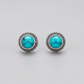 Boucles d’oreilles Greta turquoise