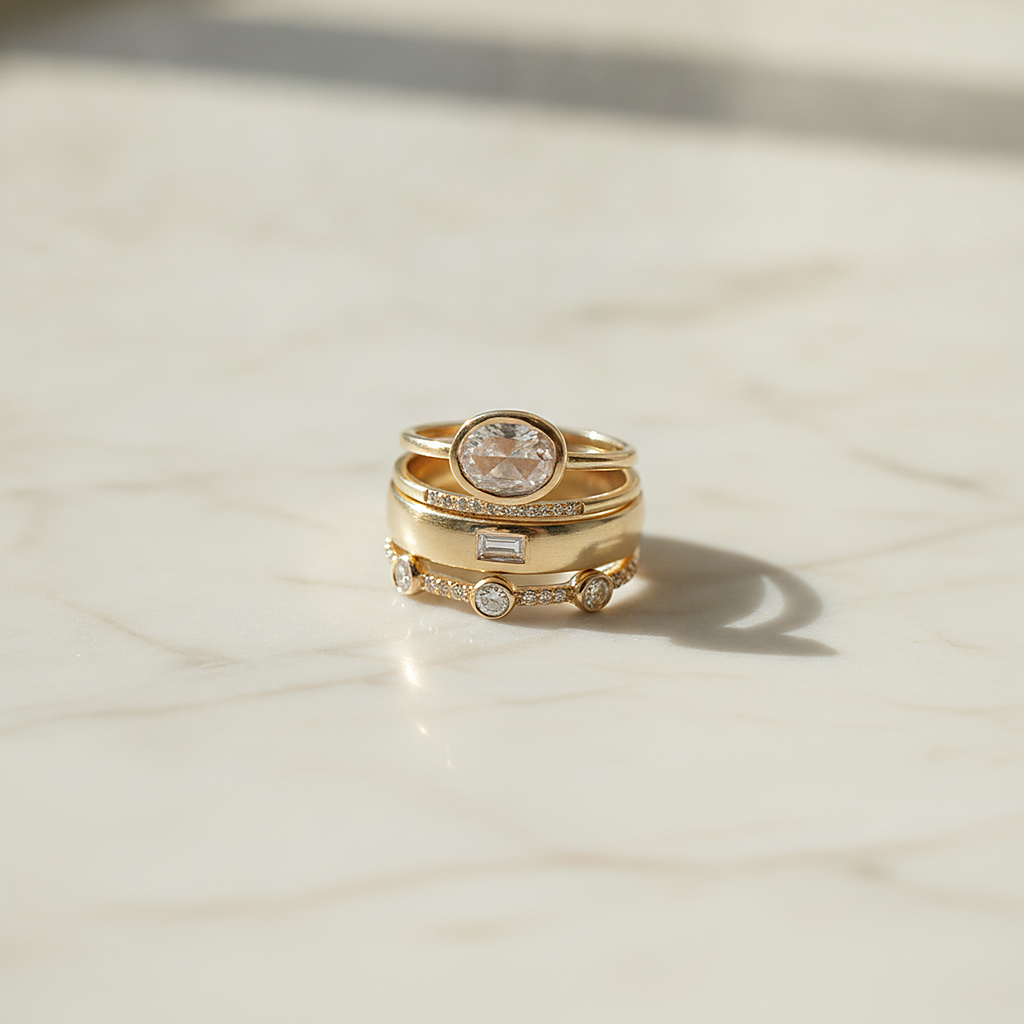 Parure de bijoux Élodie en zircone cubicque