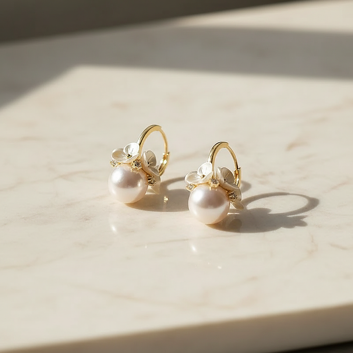 Solene Pearl Earrings