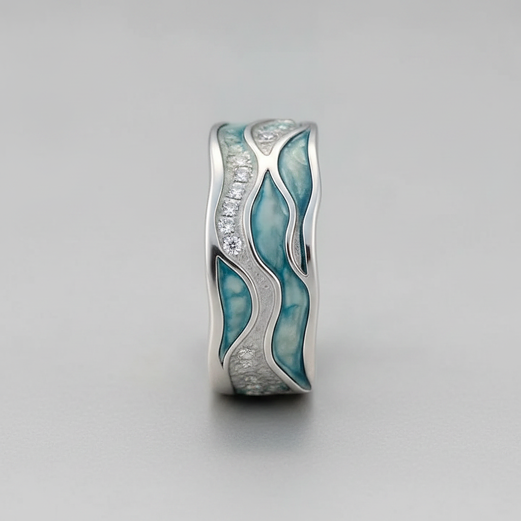 Bague Lucienne turquoise