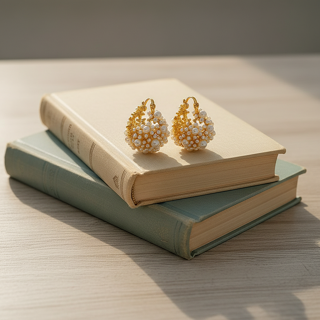 Lourdes Pearl Earrings