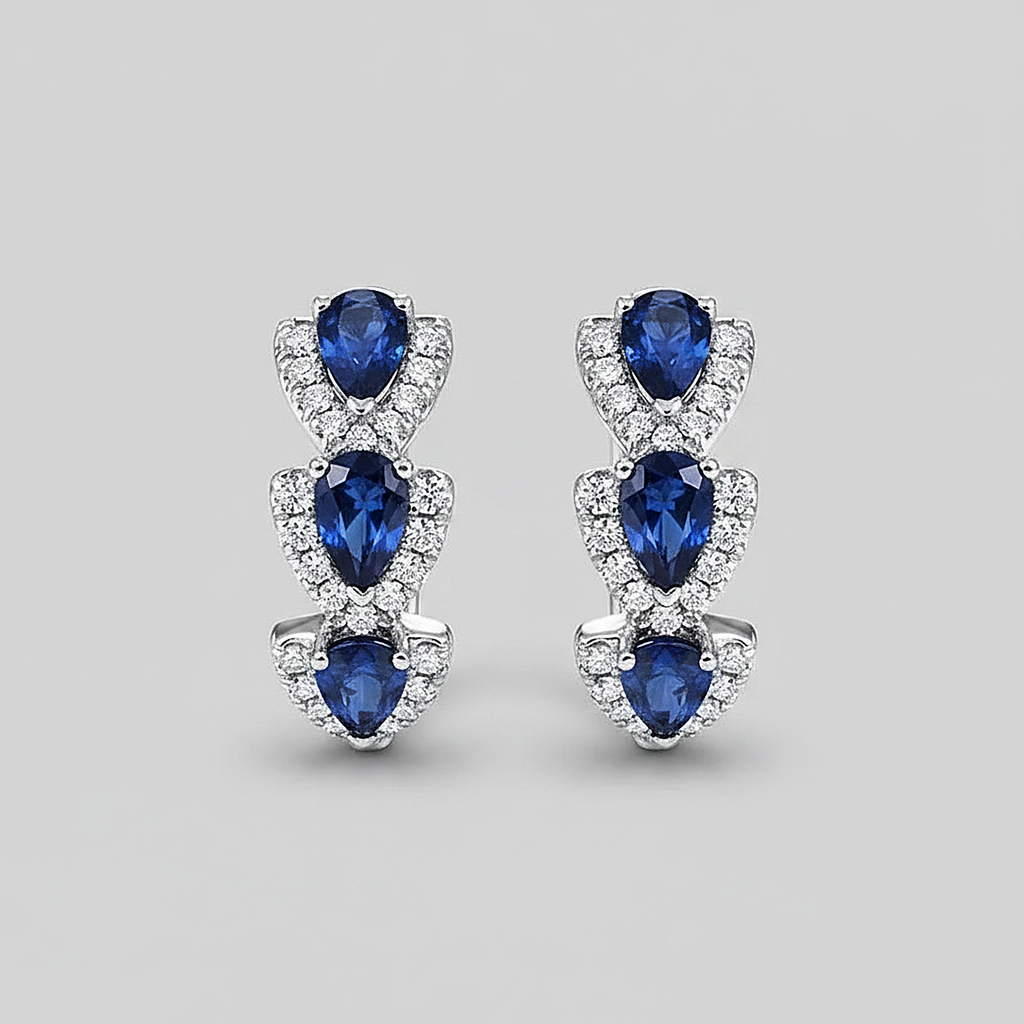 Wisteria Crystal Earrings