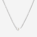 Lourdes Silver Necklace