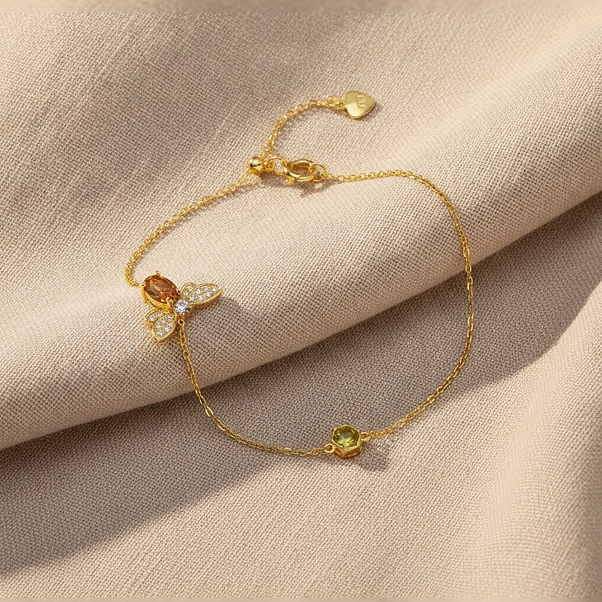 Delphine Gold Bracelet