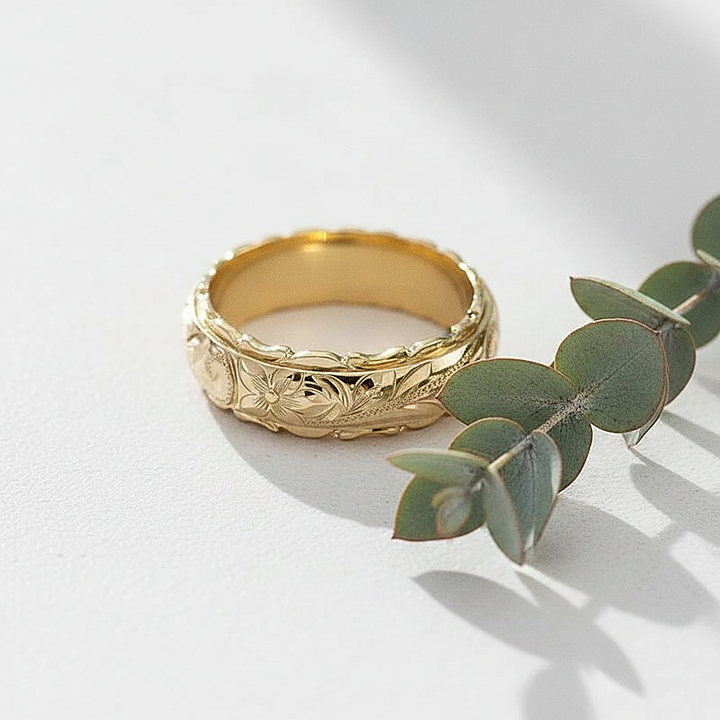 Anello Perle Gold