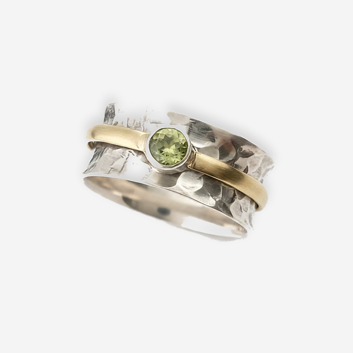 Estelle Green Zircon Ring