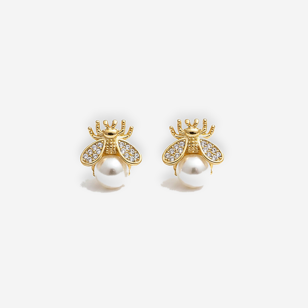 Pendientes de perlas Sylvie